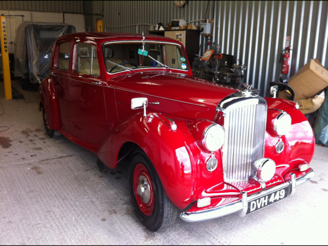 Red Bentley R-Type Full Restoration